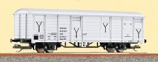 [Nákladní vozy] → [Kryté] → [2-osé Gbs] → 500882: krytý nákladní vůz bílý „Güterexpresszug II”