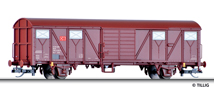 [Nákladní vozy] → [Kryté] → [2-osé Gbs] → 17163: krytý nákladní vůz červenohnědý
