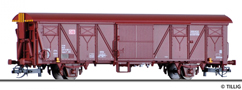 [Nákladní vozy] → [Kryté] → [2-osé Gbs] → 17172: krytý nákladní vůz červenohnědý s odklopnou střechou