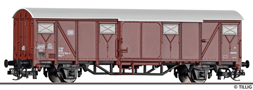 [Nákladní vozy] → [Kryté] → [2-osé Gbs] → 17179: krytý nákladní vůz červenohnědý s šedou střechou