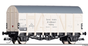[Nákladní vozy] → [Kryté] → [2-osé Oppeln] → 95235: krytý nákladní vůz bílý s šedou střechou „Dansk Andels Ørredeksport Kolding“