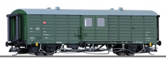[Nákladní vozy] → [Kryté] → [2-osé ostatní] → 502606: nářaďový vůz do pracovního vlaku zelený s šedou střechou