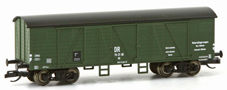 [Nákladní vozy] → [Kryté] → [4-osé ostatní] → 23267: krytý nákladní vůz zelený do pracovního vlaku