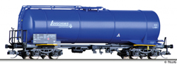 [Nákladní vozy] → [Cisternové] → [4-osé na lehké oleje] → 501641: cisternový vůz modrý „LOVOCHEMIE“