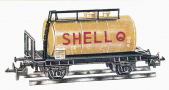 [Nákladní vozy] → [Cisternové] → [2-osé Z52] → 545/73/5: kotlový vůz žlutý s logem „SHELL“