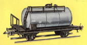 [Nákladní vozy] → [Cisternové] → [2-osé Z52] → 159/81: kotlový vůz šedý, bez brzd
