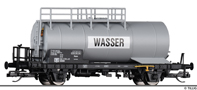 [Nákladní vozy] → [Cisternové] → [2-osé na těžké oleje] → 502496: kotlový vůz do vlaku na postřik plevele „WASSER“