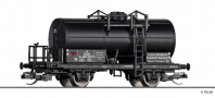 [Nákladní vozy] → [Cisternové] → [2-osé R (JATT)] → 95773: kotlový vůz černý „Kalundborg Olieraffinaderi A/S“