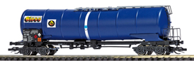 [Nákladní vozy] → [Cisternové] → [4-osé dělené s lávkou] → 33169: modrá „Siess”