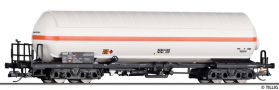 [Nákladní vozy] → [Cisternové] → [4-osé na plyn] → 15048: kotlový vůz světle šedý se sluneční clonou „BASF“