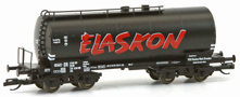 [Nákladní vozy] → [Cisternové] → [Ostatní] → 23211: kotlový vůz černý „Elaskon“