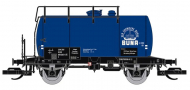 [Nákladní vozy] → [Cisternové] → [2-osé s lávkou „Deutz“] → 120069: kotlový vůz modrý s logem „BUNA“