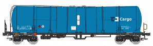 [Nákladní vozy] → [Cisternové] → [4-osé s lávkou Zacns 98] → 96200006: kotlový vůz modrý