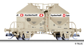 [Nákladní vozy] → [Samovýsypné] → [2-osé na cement Zkz] → 17735: nákladní vůz na přepravu prachů „Dyckerhoff“