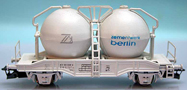 [Nákladní vozy] → [Samovýsypné] → [2-osé Ucs] → 4726-1: nákladní samovýsypný nádobový vůz šedý „Zementwerk Berlin“