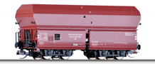 [Nákladní vozy] → [Samovýsypné] → [4-osé OOtz] → 01708 E: červenohnědý s nákladem uhlí „Kohlenzug 1“