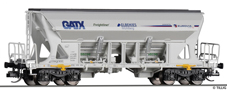 [Nákladní vozy] → [Samovýsypné] → [4-osé Faccns] → 15330: nákladní samovýsypný vůz šedý s potiskem „Eurovia/Freightliner“