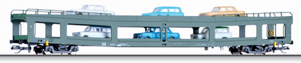 [Nákladní vozy] → [Speciální] → [Na přepravu aut] → 01703 E: zelený pro přpravu aut s nákladem automobilů