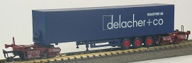 [Nákladní vozy] → [Speciální] → [Kombirail] → 34405: koncové vozy s modrým návěsem ″Delacher″
