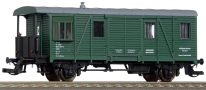 [Nákladní vozy] → [Speciální] → [2-osé služební Ds] → 2187.2: služební vůz zelený s šedou střechou „Brno Dolní nádr.”