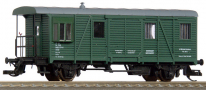 [Nákladní vozy] → [Speciální] → [2-osé služební Ds] → 2191.2: služební vůz zelený s šedou střechou „Brno Dolní nádr.”