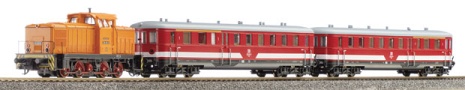 [Soupravy] → [S lokomotivou] → 01484: set lokomotivy BR 106 a dvou osobních vozů BR 195