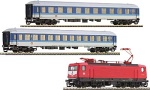 [Soupravy] → [S lokomotivou] → 01451: set elektrické lokomotivy BR 112.1 a dvou rychlíkových vozů v barvách InterRegio