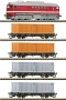 [Soupravy] → [S lokomotivou] → 35003: set dieselové lokomotivy BR 120 a čtyř plošinových vozů s kontejnery
