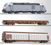 [Soupravy] → [S lokomotivou] → 01424: set dieselové lokomotivy BR 285 a dvou nákladních vozů
