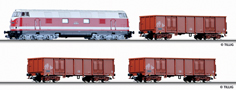[Soupravy] → [S lokomotivou] → 01209: set lokomotivy BR 118 a tří nákladních vozů