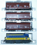 [Soupravy] → [S lokomotivou] → TOKD: set lokomotivy a tří samovýsypných vozů OKD