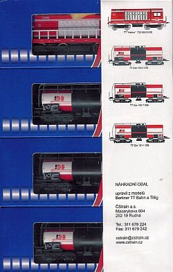 [Soupravy] → [S lokomotivou] → DD80: set dieselové lokomotivy řady 720 a tří cisternových vozů