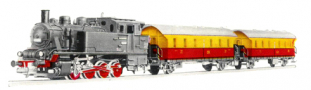 [Soupravy] → [S lokomotivou] → 545/743: set parní lokomotivy BR 92 a dvou osobních vozů