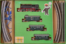[Soupravy] → [S lokomotivou] → L 10012 AP: set parn lokomotivy BR 71, zavazadlovho vozu a dvou osobnch voz 2./3. t.
