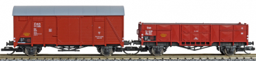 [Soupravy] → [Nákladní] → S321: set dvou nákladních vozů „Kovošrot Praha“