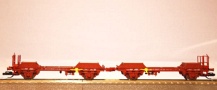 [Soupravy] → [Nákladní] → 113082: set dvou červených spojovacích vozů