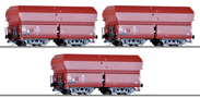 [Soupravy] → [Nákladní] → 01734 E: set tří samovýsypných vozů s nákladem uhlí „Braunkohlezug 2“