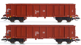 [Soupravy] → [Nákladní] → 501656: set dvou nákladních vysokostěnných vozů