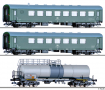 [Soupravy] → [Nákladní] → 502506: set tří vozů výcvikového vlaku „Ausbildungszug Havariedienst“ - SET 2
