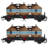 [Soupravy] → [Nákladní] → NW52105: set dvou nákladních samovýsypných vozů na plastové granule „Mirathen Werkswagen“