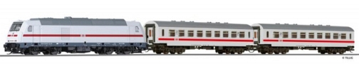 [Program „Start“] → [Soupravy] → 501314: set lokomotivy Traxx a dvou osobních vozů v IC barvách