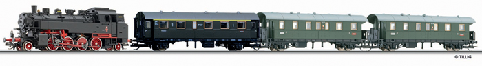 [Program ″Start″] → [Soupravy] → 01210: set parní lokomotivy TKt3 a tří osobních vozů