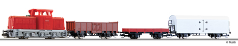 [Program „Start“] → [Soupravy] → 01440: set dieselové lokomotivy a tří nákladních vozů
