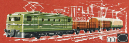 [Program „Start“] → [Soupravy] → 545/602: set elektrick lokomotivy a t nkladnch voz „FAVORIT“