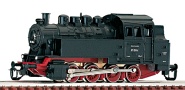 [Program „Start“] → [Lokomotivy] → 02219: parní lokomotiva černá s červeným pojezdem, zjednodušený rozvod
